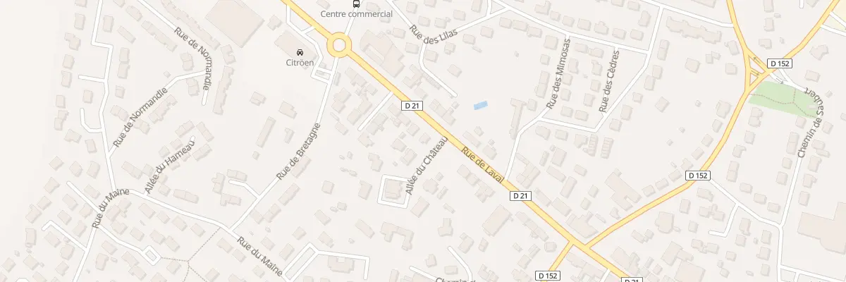 Plan du 67 Rue de Laval à Meslay-du-Maine