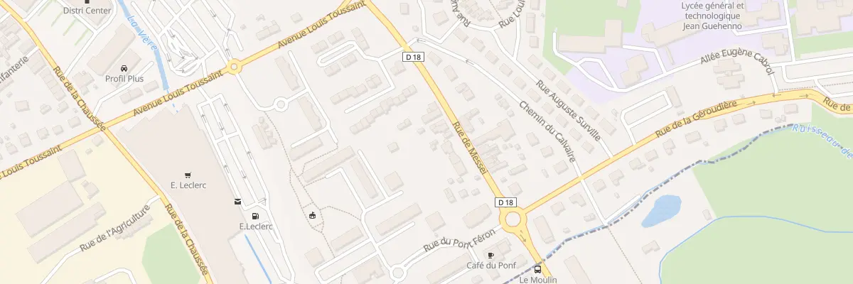 Plan du 144 Rue de Messei à Flers