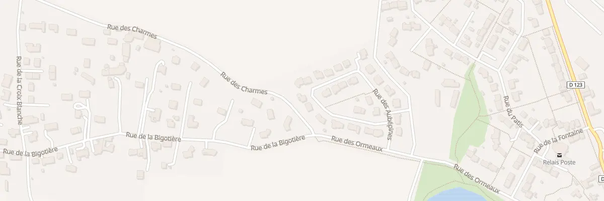 Plan du 35 Rue des Aubépines à Mozé-sur-Louet