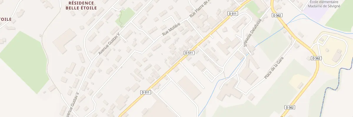 Plan du 244 Rue Saint Martin - Conde à Condé-en-Normandie