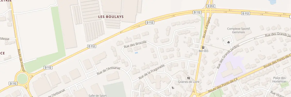 Plan du 5 Rue des Brocolis à Sainte-Gemmes-sur-Loire