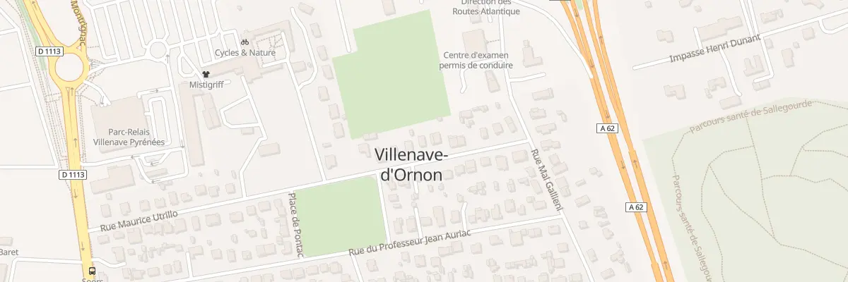 Plan du 40 Rue Maurice Utrillo à Villenave-d’Ornon