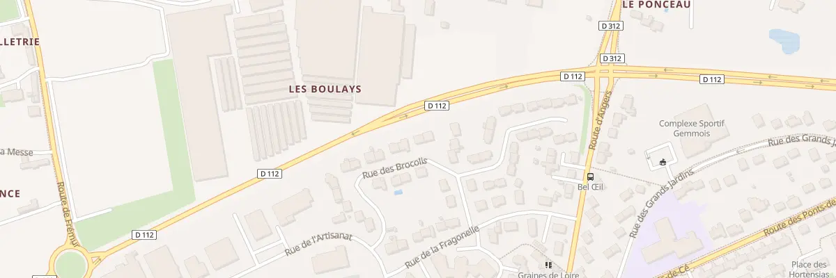 Plan du 12 Rue des Brocolis à Sainte-Gemmes-sur-Loire