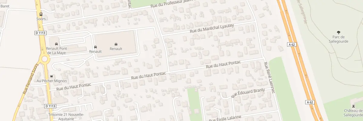 Plan du 36 Rue du Haut Pontac à Villenave-d’Ornon