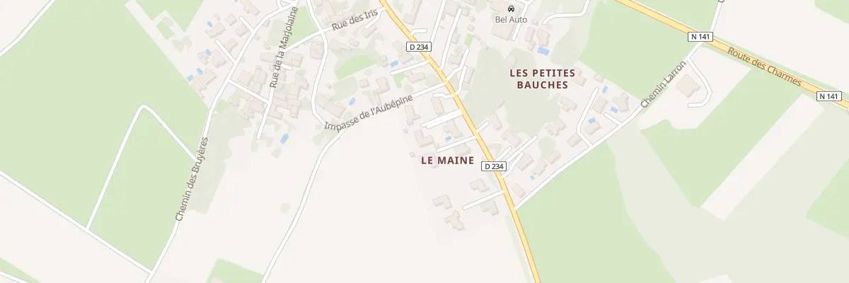Plan du 97 Rte des Jonquilles à Chaniers
