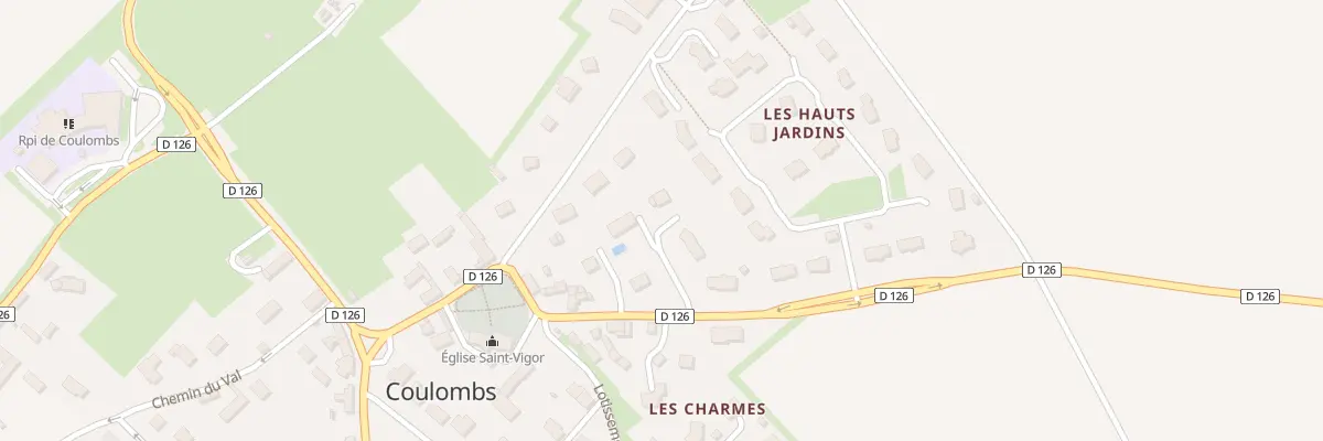 Plan du 18 Rue de l’Église Saint-Vigor à Moulins-en-Bessin