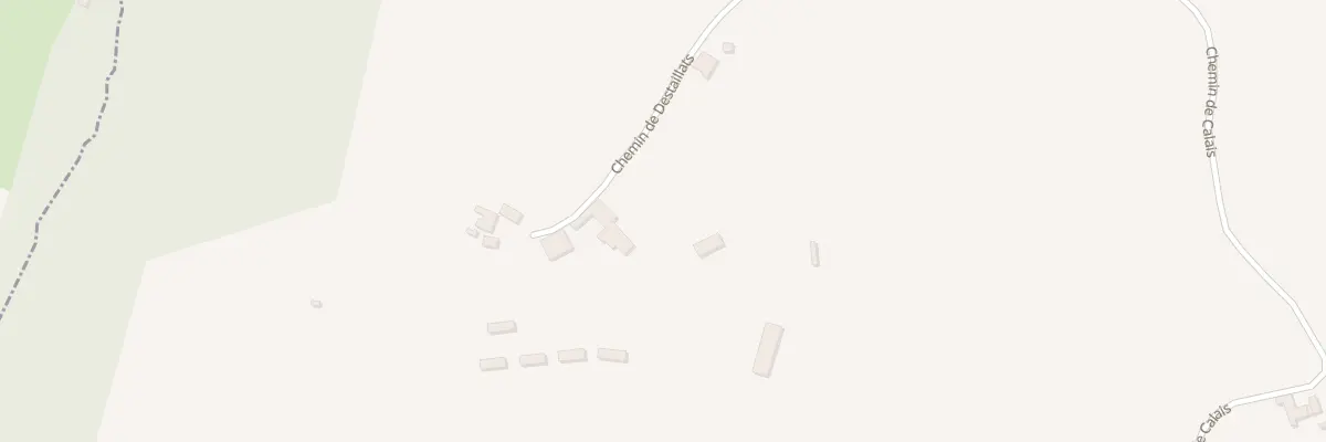 Plan du 1855 Che de Destaillats à Monségur