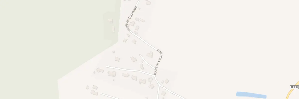 Plan du 585 Rte de Cournaou à Haut-Mauco
