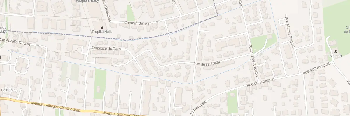 Plan du 23 Rue de l’Hérault à Villenave-d’Ornon