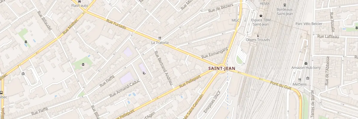 Plan du 59 Rue Furtado à Bordeaux