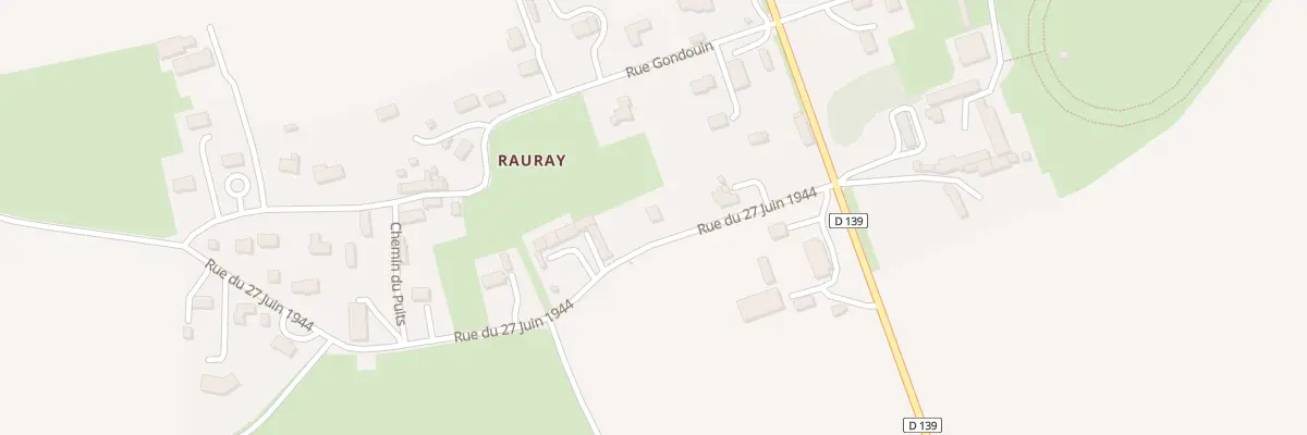 Plan du 397 Rue du 27 juin 1944 à Tessel