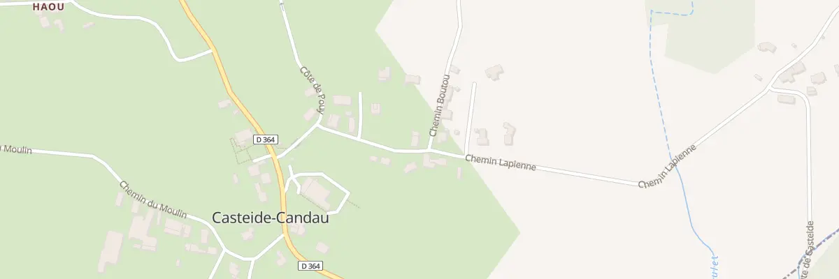 Plan du 15 Chem Boutou à Casteide-Candau