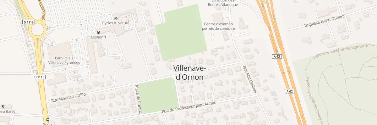 Plan du 38 Rue Maurice Utrillo à Villenave-d’Ornon