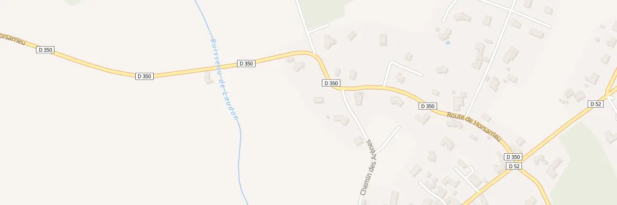 Plan du 355 Rte d’Horsarrieu à Sainte-Colombe
