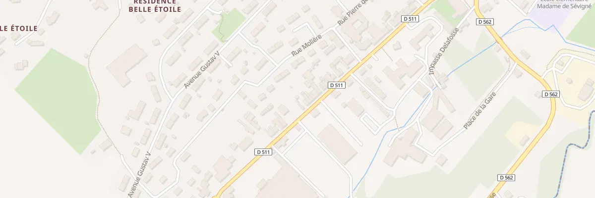 Plan du 250 Rue Saint Martin - Conde à Condé-en-Normandie