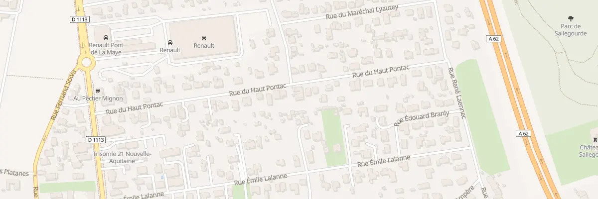 Plan du 33 Rue du Haut Pontac à Villenave-d’Ornon