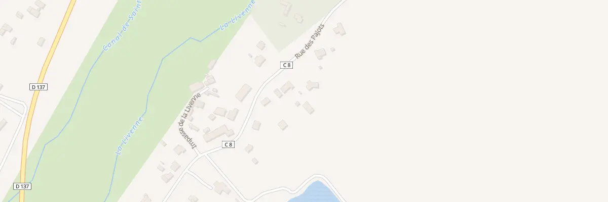 Plan du 614 Rue des Pajots à Saint-Aubin-de-Blaye