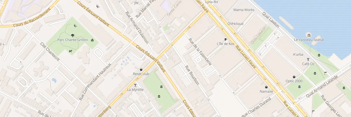 Plan du 102 Rue Bourbon à Bordeaux