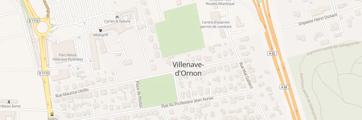 Plan du 36 Rue Maurice Utrillo à Villenave-d’Ornon