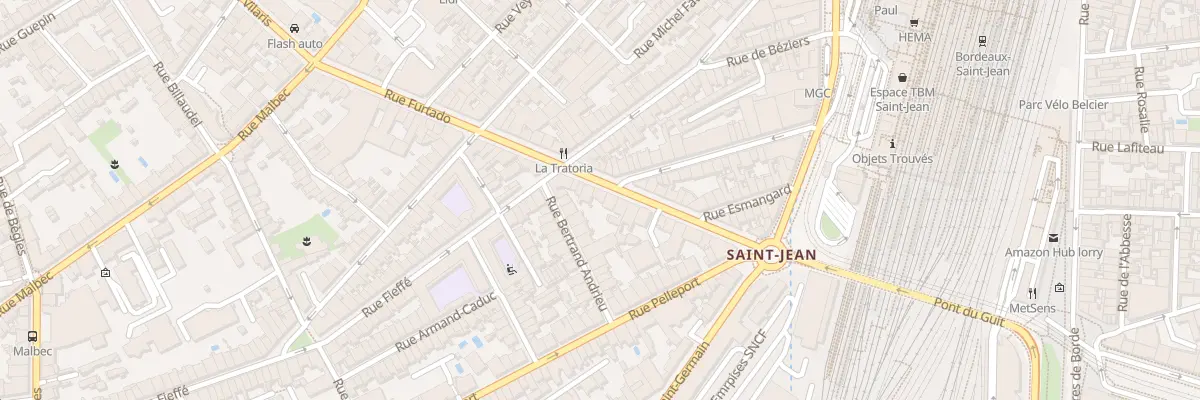 Plan du 53 Rue Furtado à Bordeaux