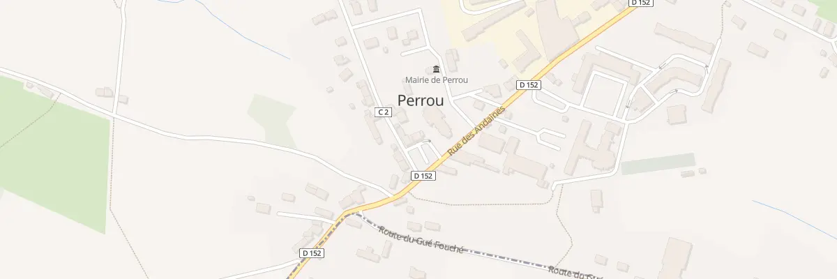 Plan du 48 Le Bourg à Perrou