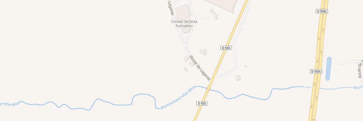 Plan du 472 Av de la Chalosse à Bas-Mauco