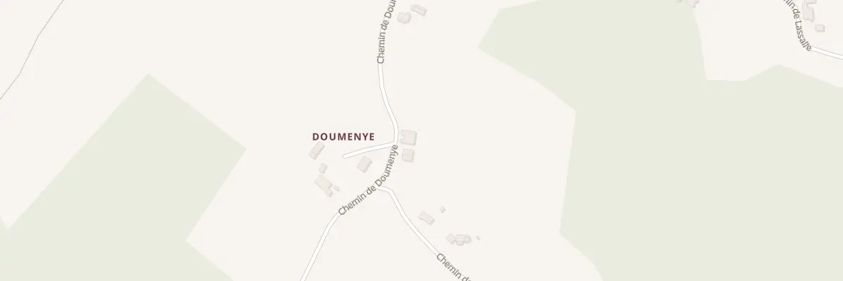 Plan du 255 Che de Doumenye à Eyres-Moncube
