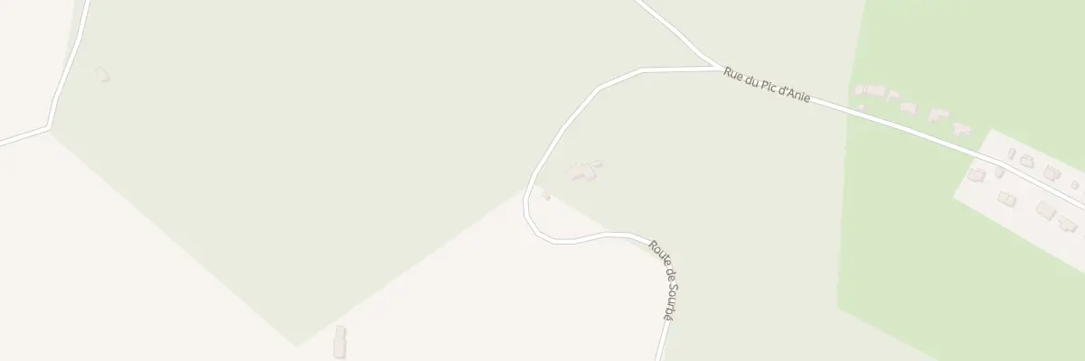 Plan du 486 Rte de Sourbe à Serres-Sainte-Marie