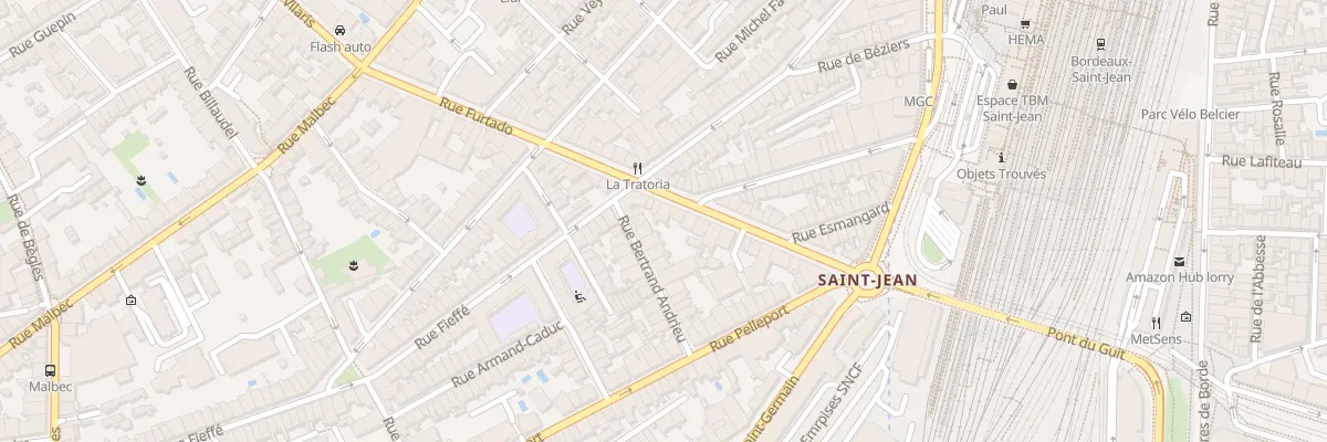 Plan du 51 Rue Furtado à Bordeaux