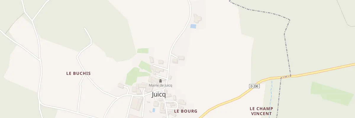 Plan du 18 Rte de la Mare à Juicq