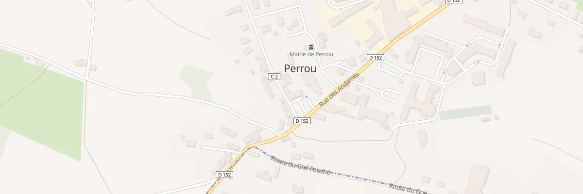 Plan du 2 Rue des Écoles à Perrou
