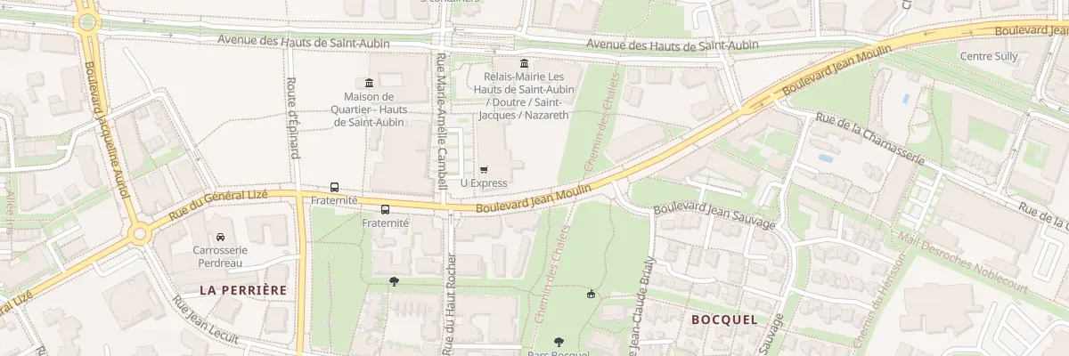 Plan du 104 Bd Jean Moulin à Angers