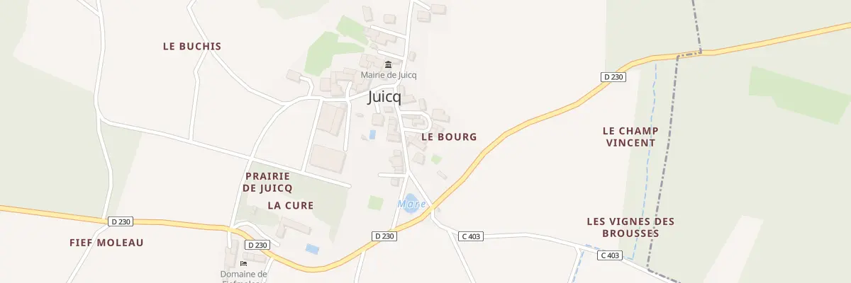 Plan du 4 Rue des Lilas à Juicq