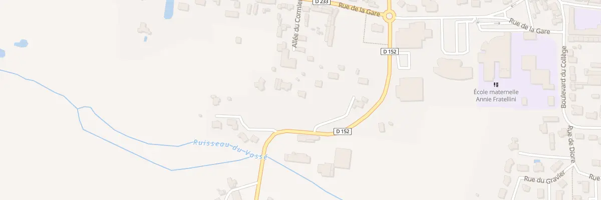 Plan du 10 Rte de Ruillé à Meslay-du-Maine