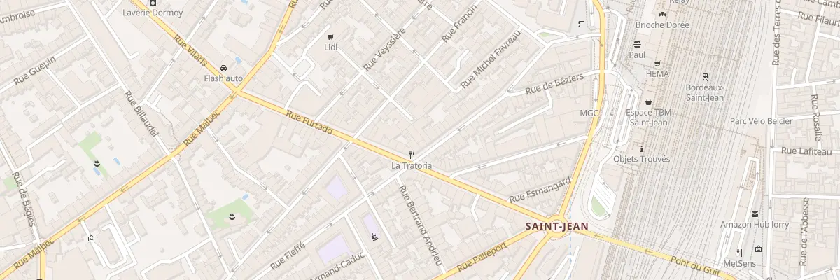Plan du 41B Rue Fieffe à Bordeaux