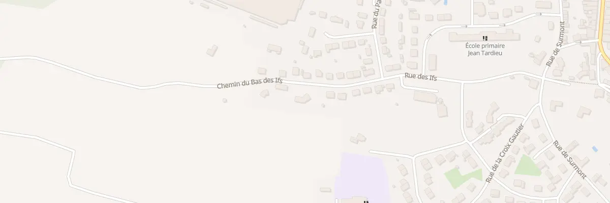 Plan du 380 Rue des Ifs à Montsûrs