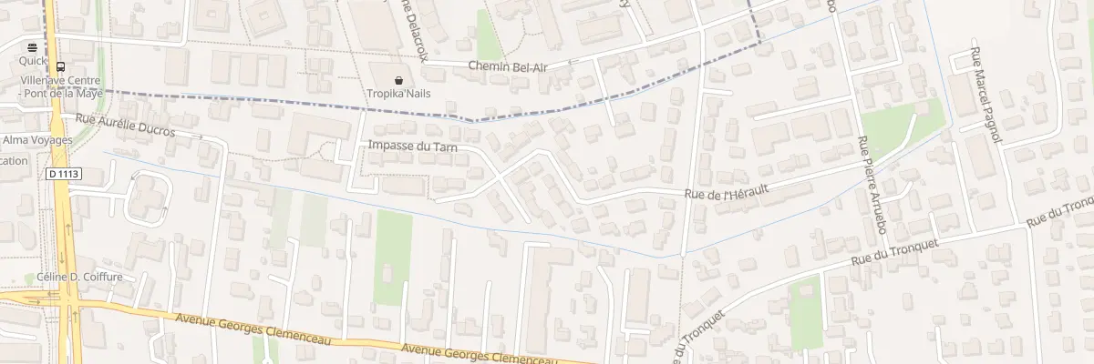 Plan du 32 Rue de l’Hérault à Villenave-d’Ornon