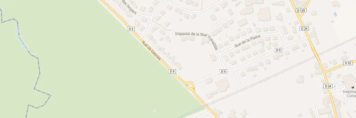 Plan du 46 Rue de Gesnes à Montsûrs