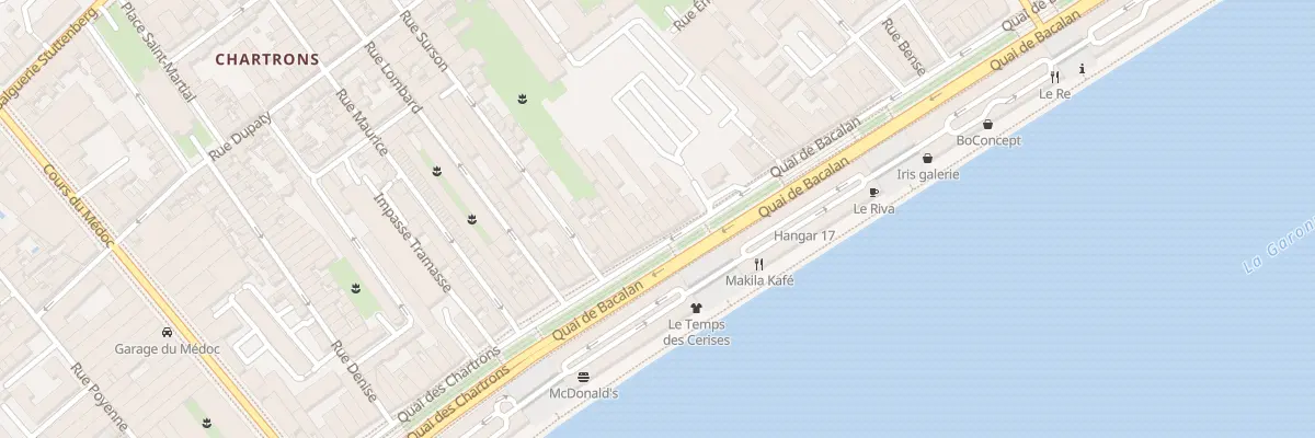 Plan du 18 Quai Bacalan à Bordeaux