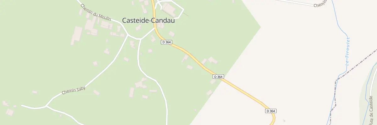 Plan du 5005 Loum à Casteide-Candau