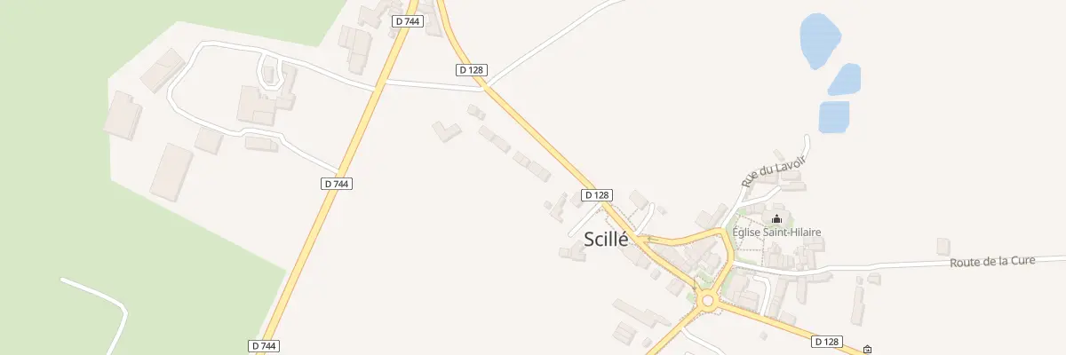Plan du 11 Rue Principale à Scillé