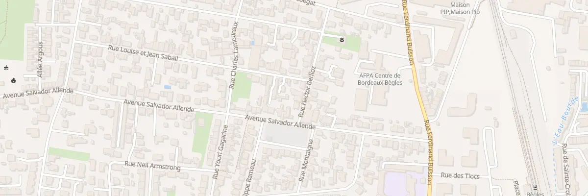 Plan du 29 Rue Hector Berlioz à Bègles