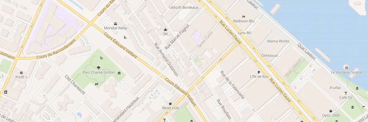 Plan du 124 Rue Bourbon à Bordeaux