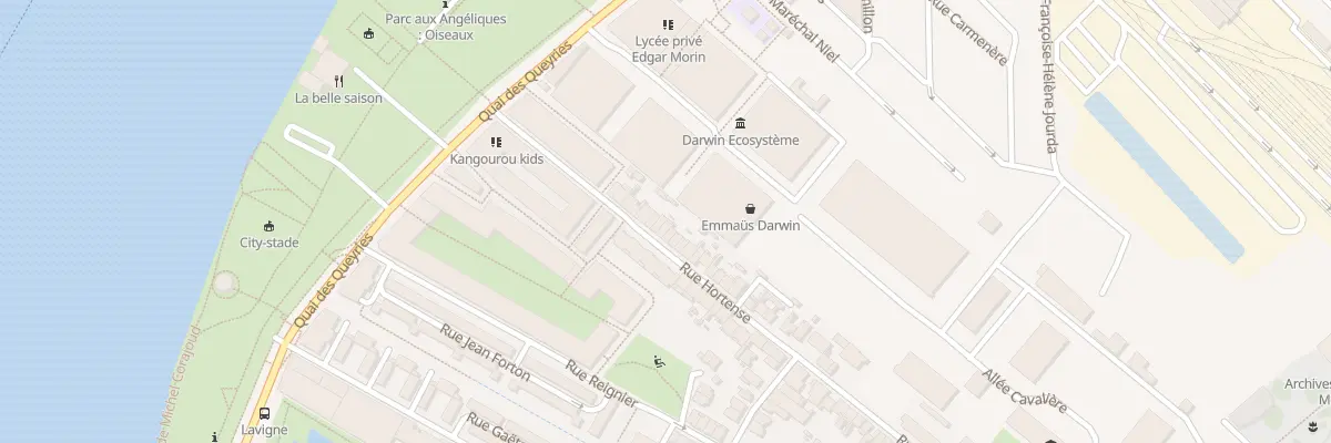 Plan du 36 Rue Hortense à Bordeaux