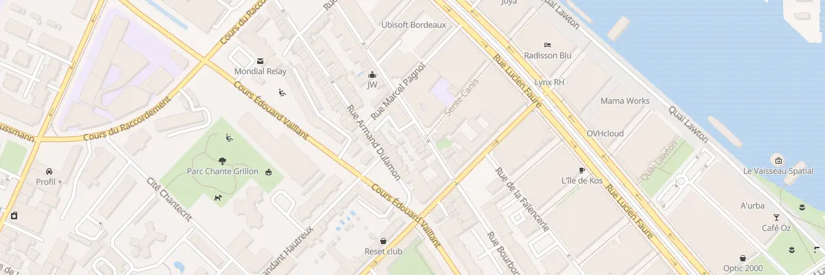 Plan du 126 Rue Bourbon à Bordeaux