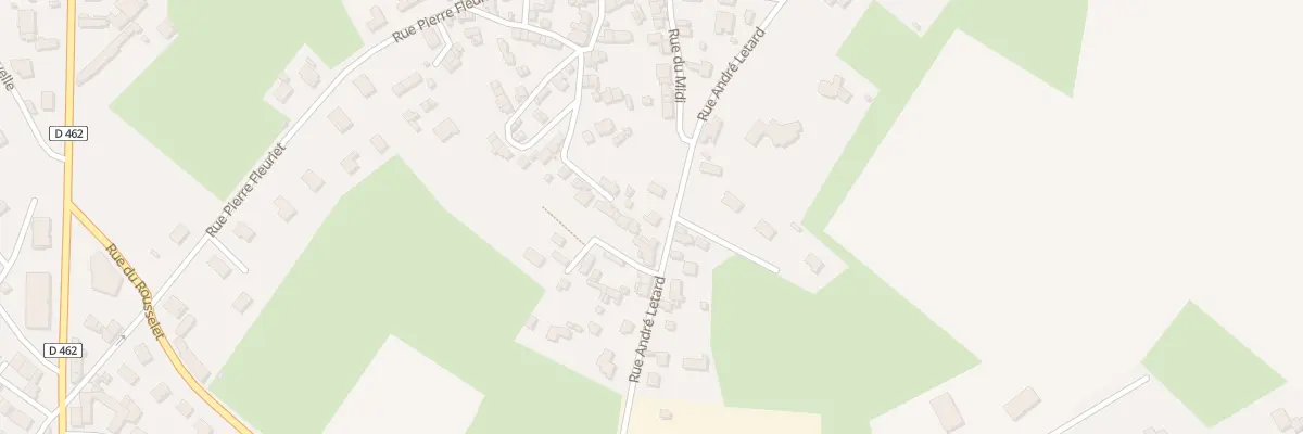 Plan du 54 Rue Andre Letard à Saint-Georges-des-Groseillers