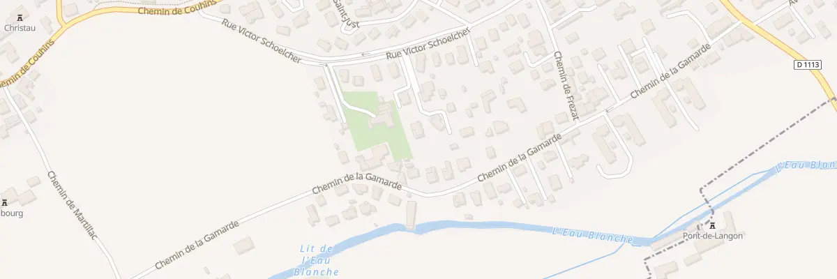 Plan du 243 Rue Victor Schoelcher à Villenave-d’Ornon