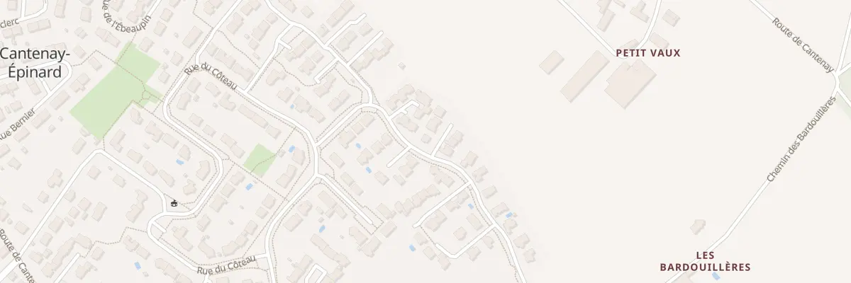 Plan du 6 Imp du Cépage à Cantenay-Épinard