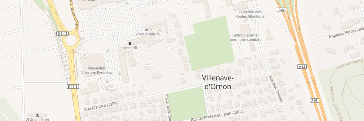 Plan du 9009 Che Baillou à Villenave-d’Ornon