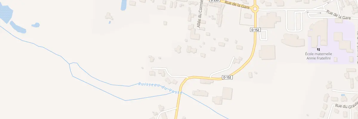 Plan du 2 Imp de la Tannerie à Meslay-du-Maine